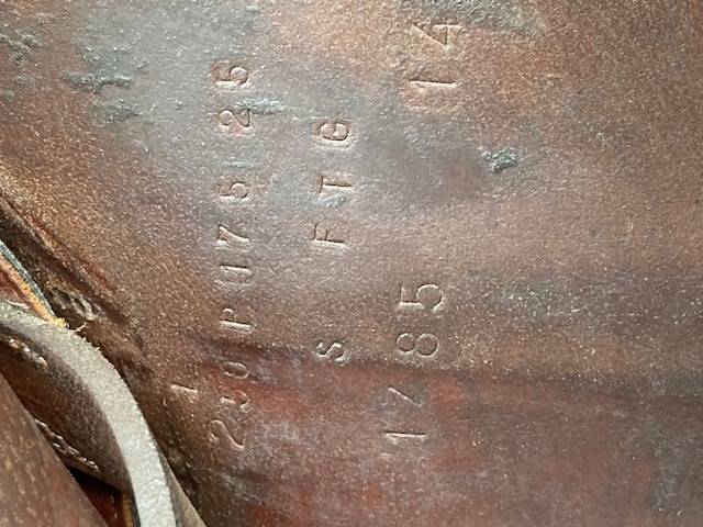 Sella da salto ostacoli Butet  17" - 2014