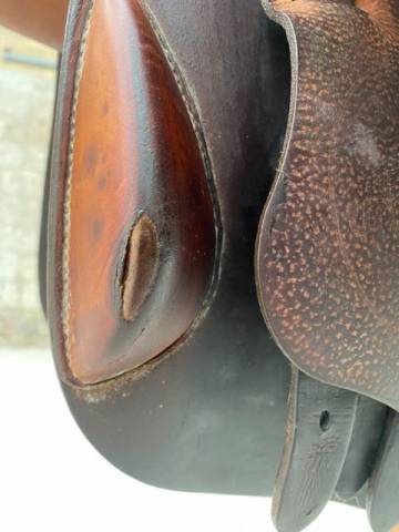 Sella da salto ostacoli Butet  17" - 2014