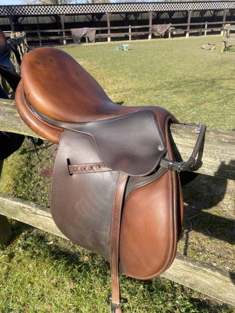 Sella da salto ostacoli Butet  16.5" - 2014