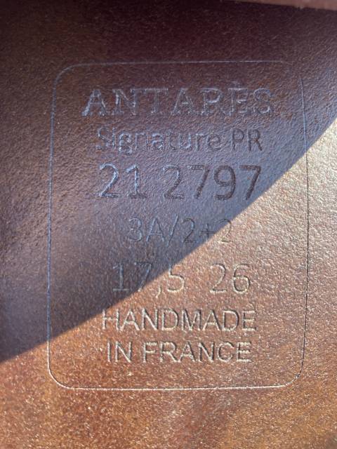 Sella da salto ostacoli Antarès  17.5" - 2021