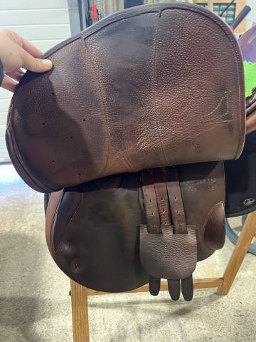 Sella mista Childeric  17.5" - 2018