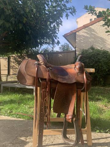 Sella western Billy Cook  16" - 1995