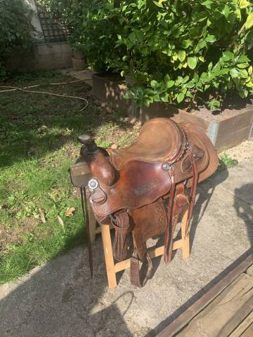 Sella western Billy Cook  16" - 1995