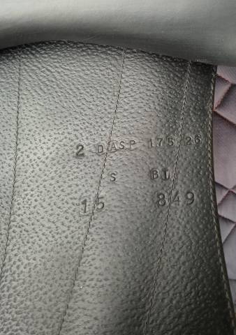 Sella da dressage Butet  17.5" - 2015