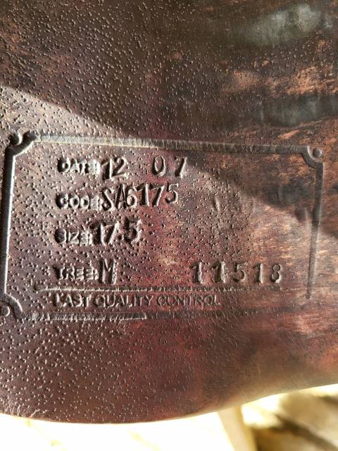 Sella mista Eric Thomas  17.5" - 2012