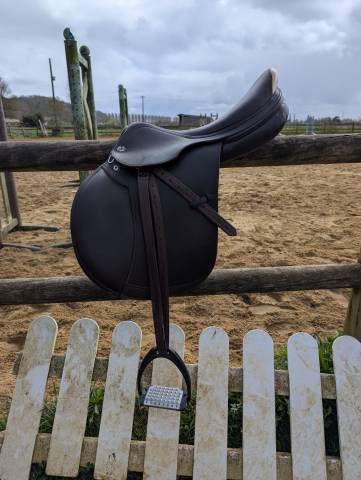 Sella da salto ostacoli Prestige Italia  17" - 2021