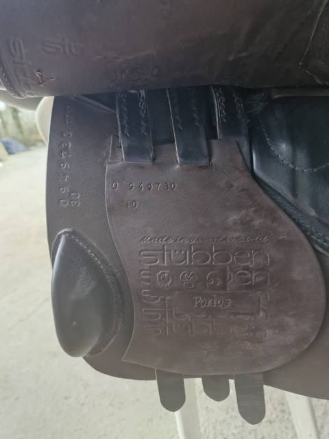 Sella da salto ostacoli Stubben  17.5" - 2017