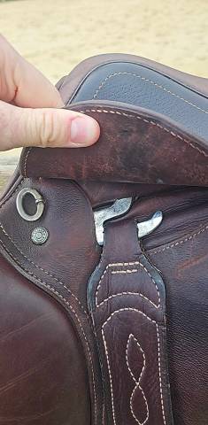 Sella da salto ostacoli Antarès  17" - 2021