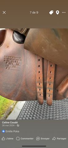 Sella mista Delgrange  17.5" - 2018