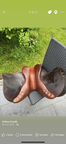 Sella mista Delgrange  17.5" - 2018