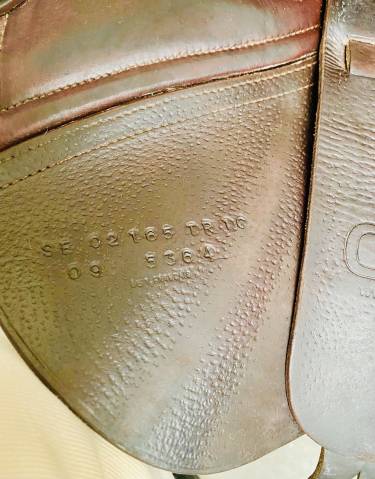 Sella da salto ostacoli CWD  16.5" - 2010