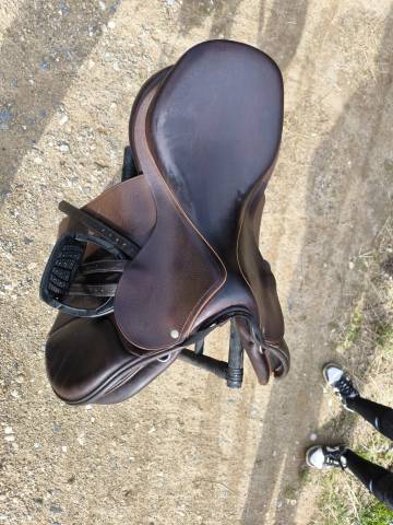 Sella da salto ostacoli Childeric  18" - 2012