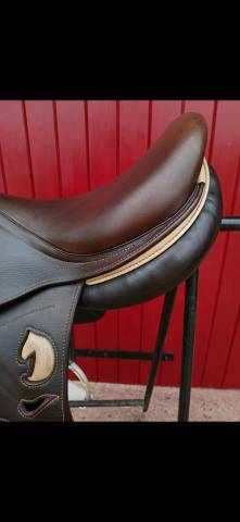 Sella da salto ostacoli Darroze Mixte 16.5" - 2019