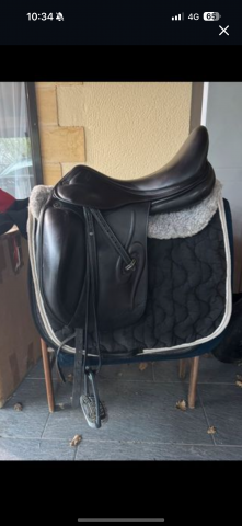 Sella da dressage Prestige Italia Venus K New 17.5" - 2018