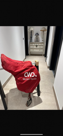 Sella da salto ostacoli CWD Optim close contact SE03 17.5" - 2021