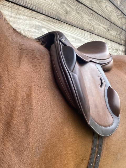 Sella da cross Eric Thomas  17.5" - 2024