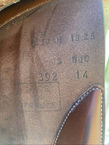 Sella da salto ostacoli Butet  18" - 2014