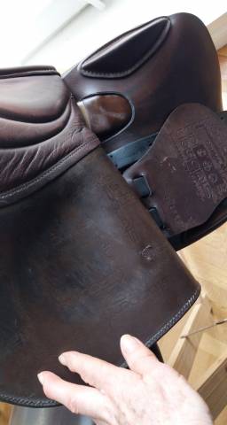 Sella da salto ostacoli Stubben  16.5" - 2017