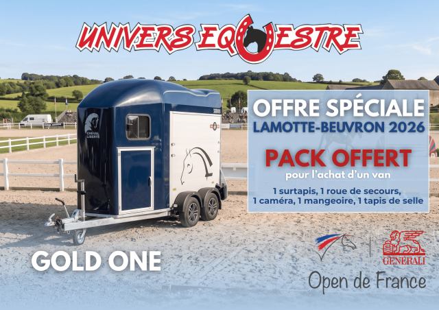 Trailer Cheval Libert&eacute; GOLD ONE ORIGINS 1,5 Cavalli 2026 Nuovo