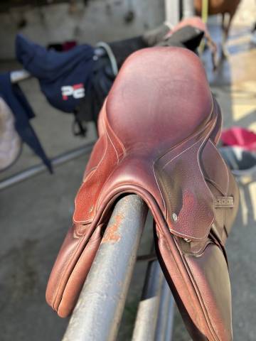 Sella da salto ostacoli Time Rider  17.5" - 2024