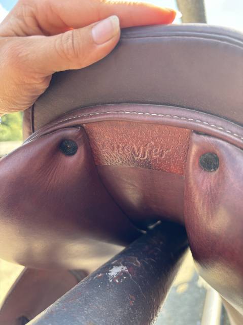 Sella da salto ostacoli Time Rider  17.5" - 2024