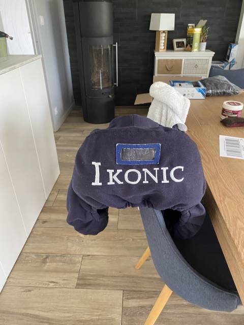 Sella da salto ostacoli Ikonic  17" - 2019