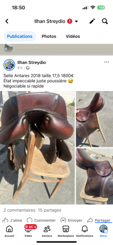 Altra sella Antarès  17.5" - 2018
