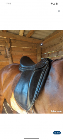 Sella da dressage Childeric  17.5" - 2014