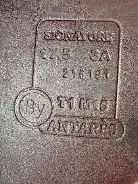 Sella da salto ostacoli Antarès  17.5" - 2021