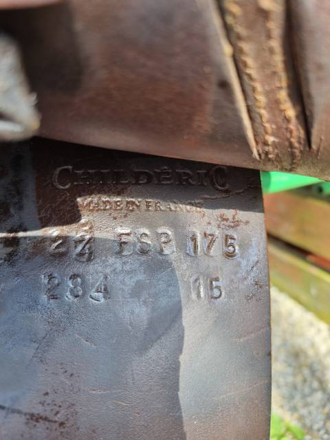 Sella da salto ostacoli Childeric  17.5" - 2015