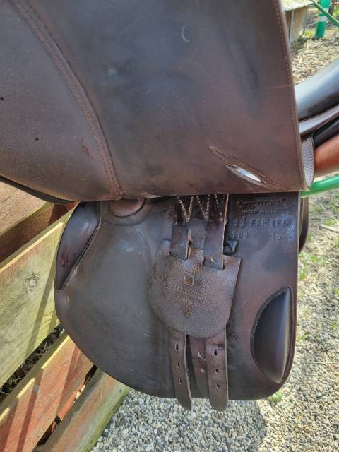 Sella da salto ostacoli Childeric  17.5" - 2015