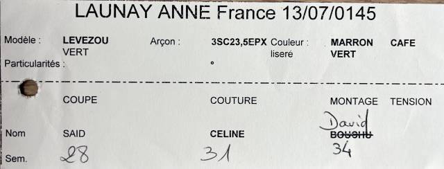 Sella da endurance Gaston Mercier  17.5" - 2011