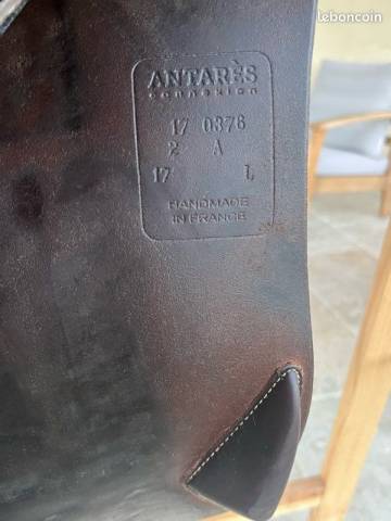 Sella da salto ostacoli Antarès  17" - 2018