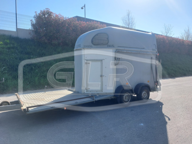 Trailer Cheval Liberté PORTE CALECHE 2 Cavalli 2005 Occasione