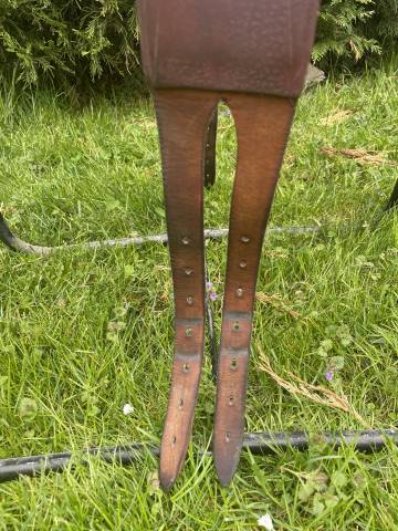 Sella da salto ostacoli Devoucoux chiberta S 17" - 2022