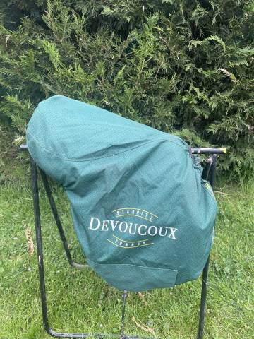 Sella da salto ostacoli Devoucoux chiberta S 17" - 2022