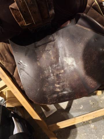 Sella da salto ostacoli Devoucoux  17" - 2000