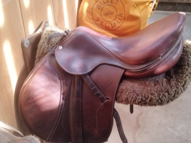 Sella da salto ostacoli Antar&egrave;s  17.5" - 2015