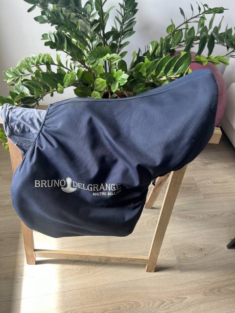 Sella da salto ostacoli Delgrange  17.5" - 2010