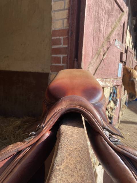 Sella da salto ostacoli Ikonic  17.5" - 2019