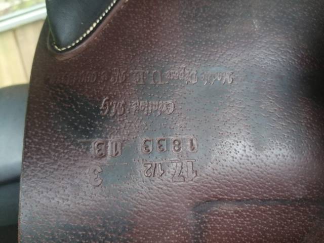 Sella mista Hervé Godignon  17.5" - 2014