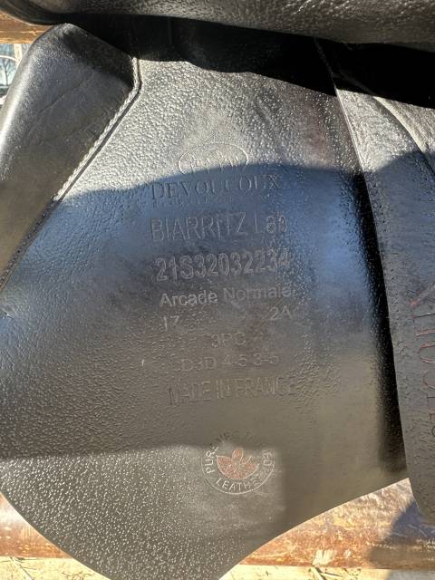 Sella da salto ostacoli Devoucoux  17" - 2021