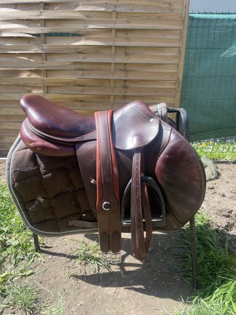 Sella da salto ostacoli CWD  17.5" - 2014