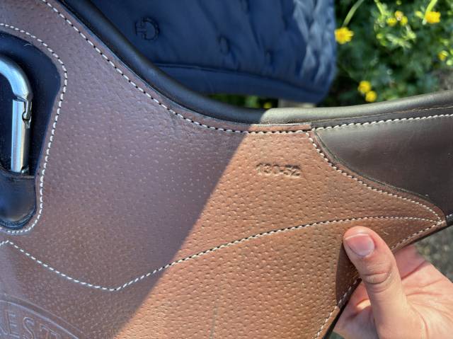 Sella da salto ostacoli Forestier  17.5" - 2024