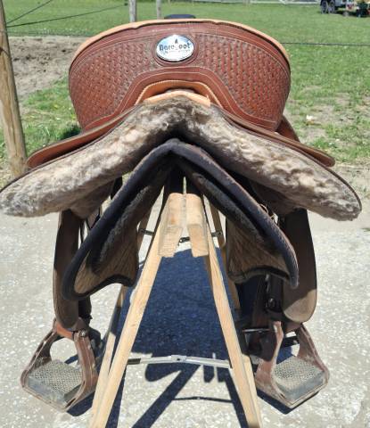 Sella sanza arcione Barefoot   17.5" - 2018