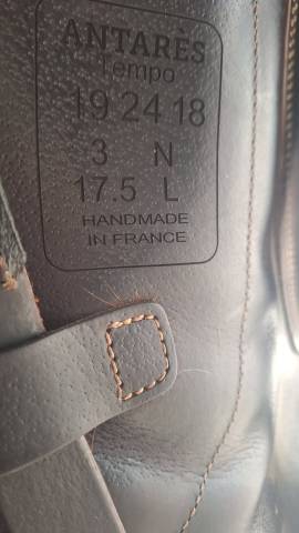 Sella da dressage Antar&egrave;s  17.5" - 2018