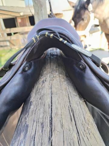 Sella da salto ostacoli Prestige Italia  17.5" - 2016