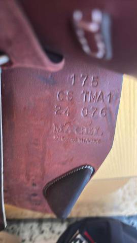 Sella da salto ostacoli Macel  17.5" - 2023