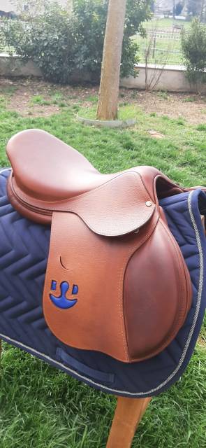 Sella da salto ostacoli Delgrange  17.5" - 2025