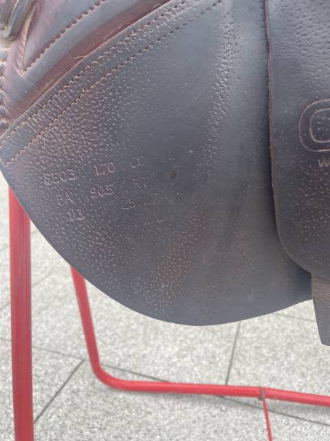 Sella da salto ostacoli CWD  17" - 2013